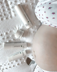 Magnesium body cream as part of a calm evening routine