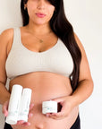 Natural magnesium body cream for pregnancy