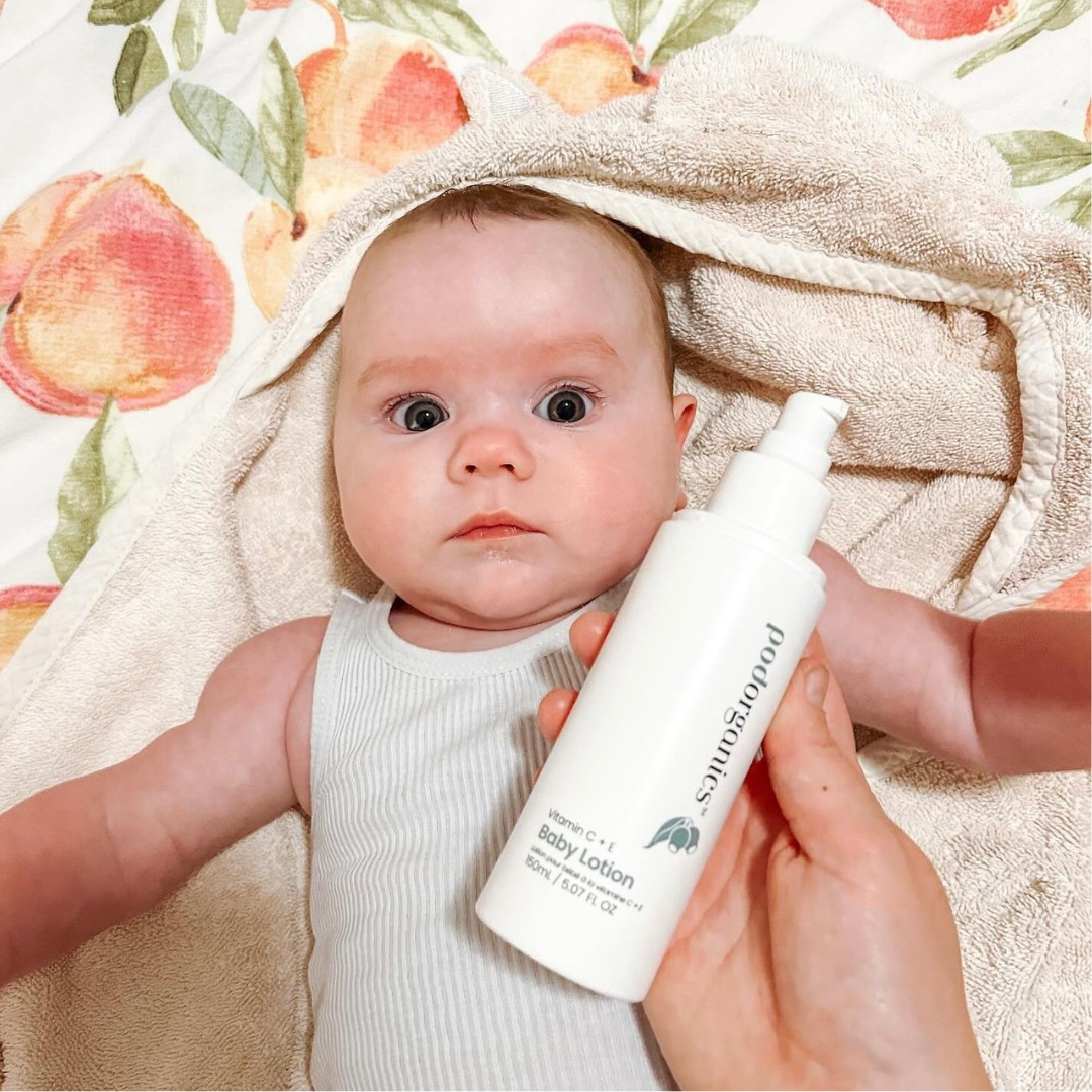 Fragrance-free baby lotion