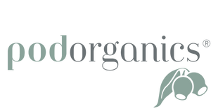 Pod Organics logo on a white background