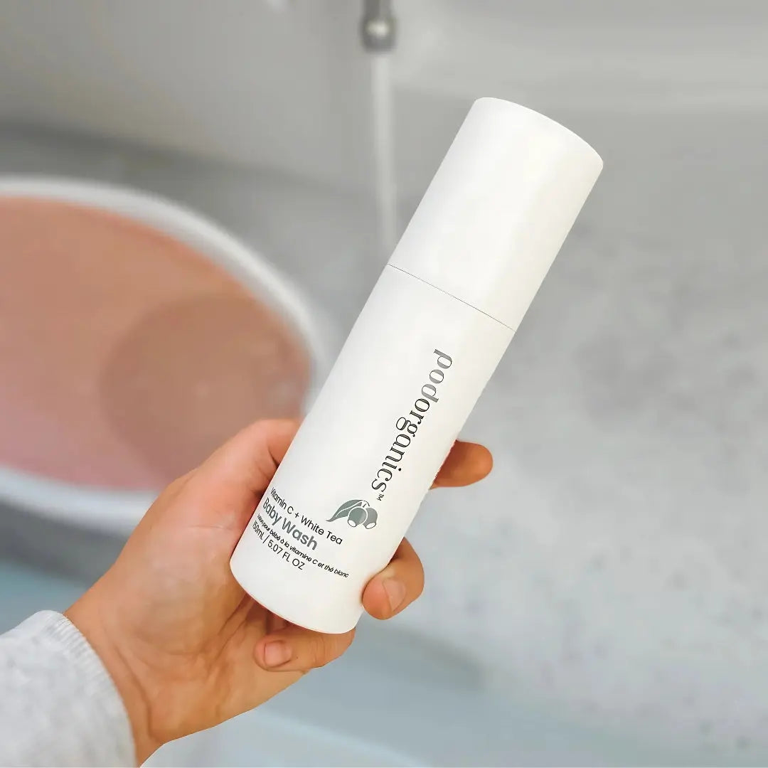 Gentle baby wash for sensitive skin
