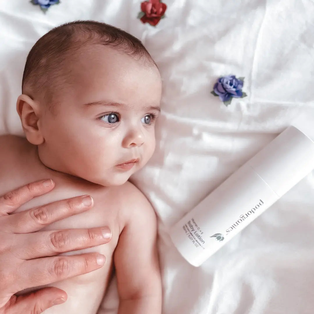 Baby lotion for sensitive skin