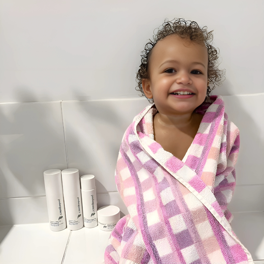 Pod Organics baby wash for delicate skin