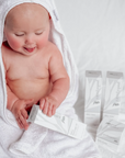 baby with organic baby skincare