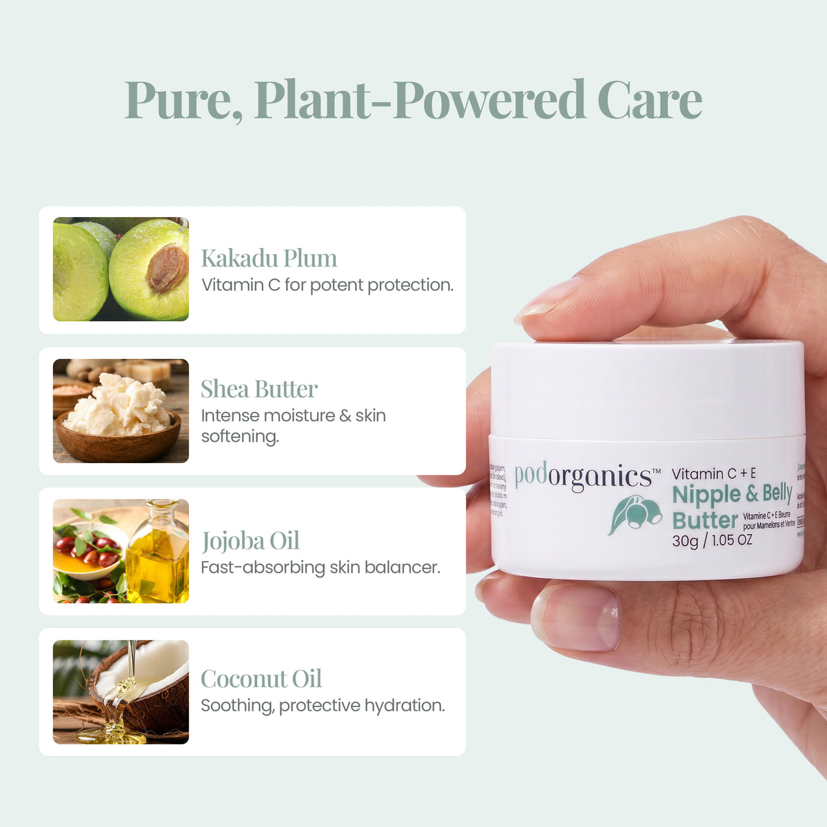 plant based belly butter